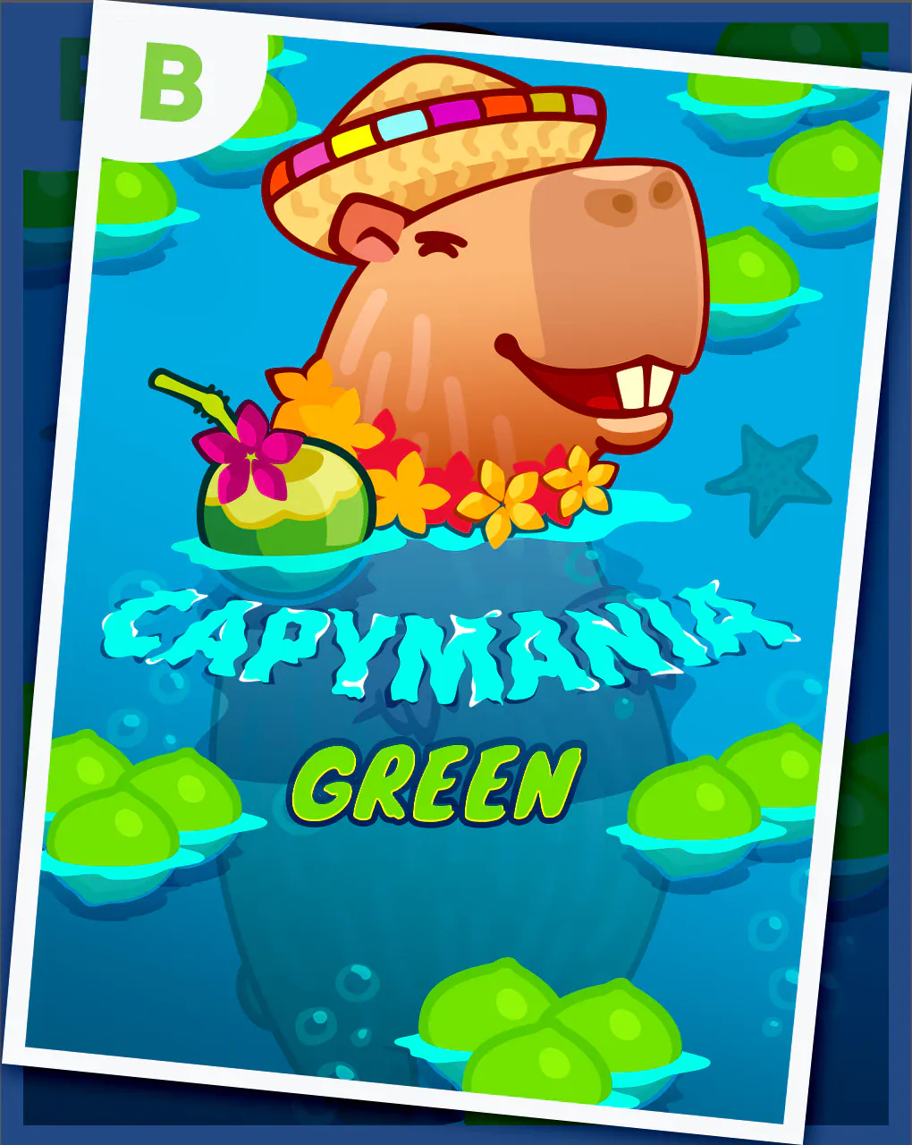 Capymania Green - DELUXEPLAY88