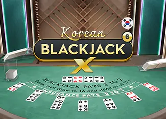 Korean BlackjackX 6 - DELUXEPLAY88