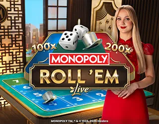 MONOPOLY Roll em - DELUXEPLAY88